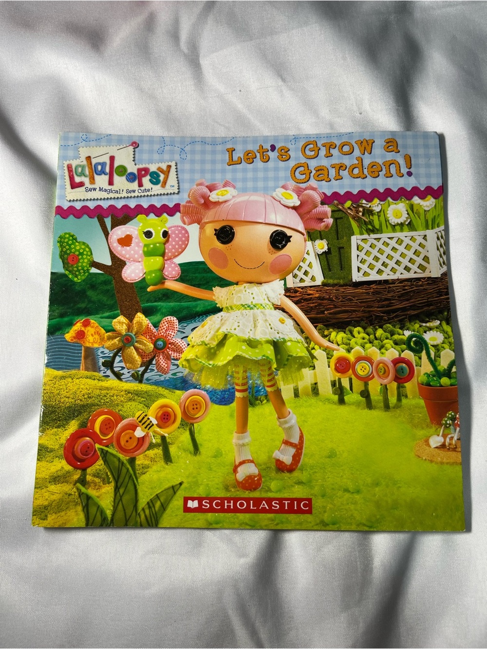 Lalaloopsy Let’s Grow a Garden! Paperback Book 2012 Scholastic Lauren Cecil